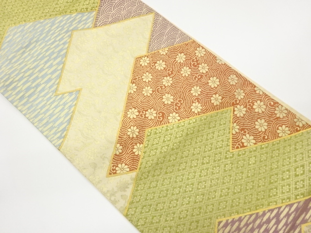 JAPANESE FUKURO OBI / WOVEN MATSUKAWABISHI